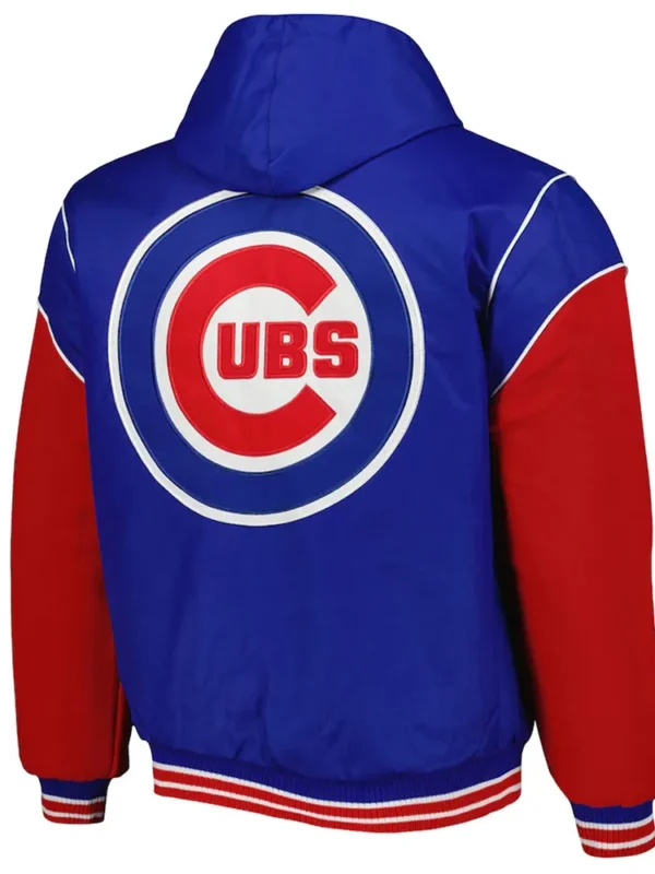 Royal-Red Chicago Cubs Hoodie Jacket