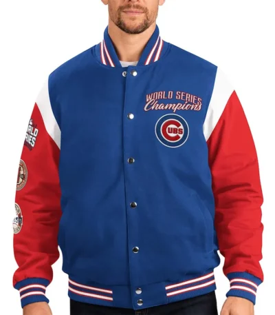 Royal-Red World Series Champions Chicago Cubs Jacket