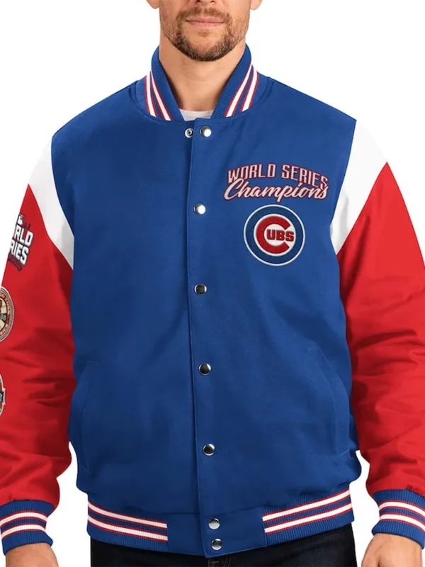 Royal-Red World Series Champions Chicago Cubs Jacket