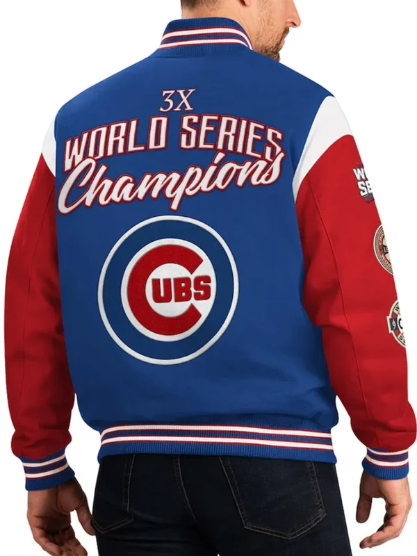 Royal-Red World Series Champions Chicago Cubs Jacket