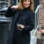 Russian Doll S02 Annie Murphy Black Long Coat