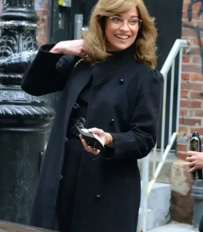 Russian Doll S02 Annie Murphy Black Long Coat