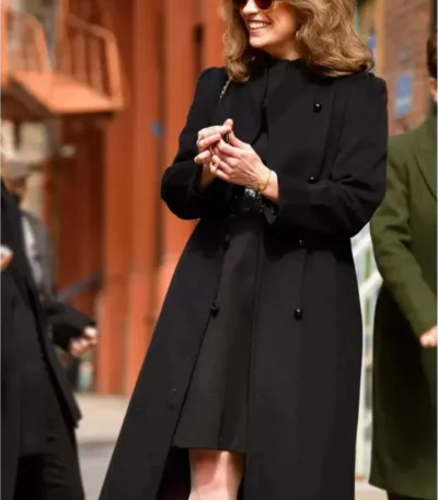 Russian Doll S02 Annie Murphy Black Long Coat