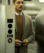 Russian Doll S02 Charlie Barnett Grey Long Coat