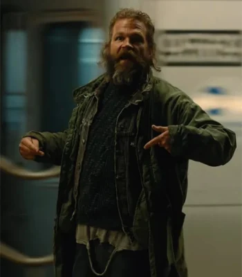 Russian Doll S02 Horse Green Long Jacket