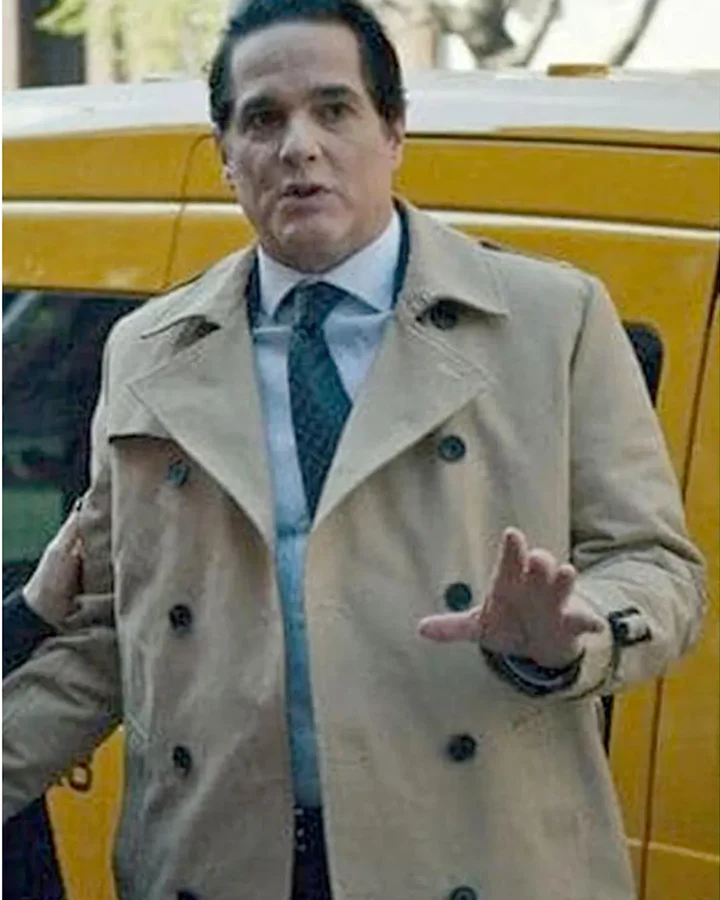 Russian Doll S02 John Reyes Long Trench Coat Russian Doll S02 John Reyes Long Trench Coat