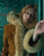 Russian Doll S02 Lenora Vulvokov Fur Brown Coat
