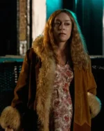 Russian Doll S02 Lenora Vulvokov Fur Brown Coat