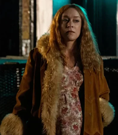 Russian Doll S02 Lenora Vulvokov Fur Brown Coat