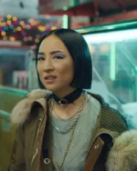 Russian Doll S02 Maxine Fur Hooded Collar Jacket
