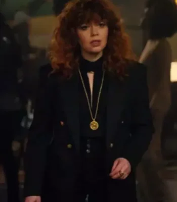 Russian Doll S02 Nadia Vulvokov Black Blazer Jacket