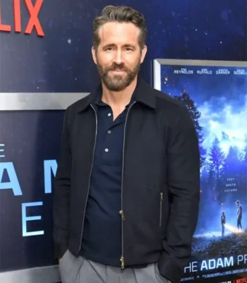Ryan Reynolds The Adam Project Black Jacket