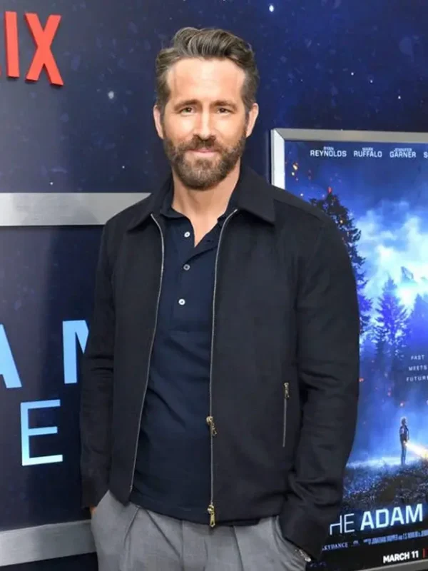 Ryan Reynolds The Adam Project Black Jacket