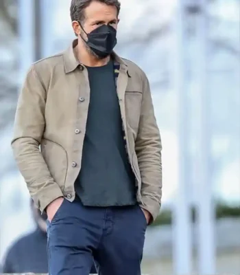 Ryan Reynolds The Adam Project Shirt Style Jacket