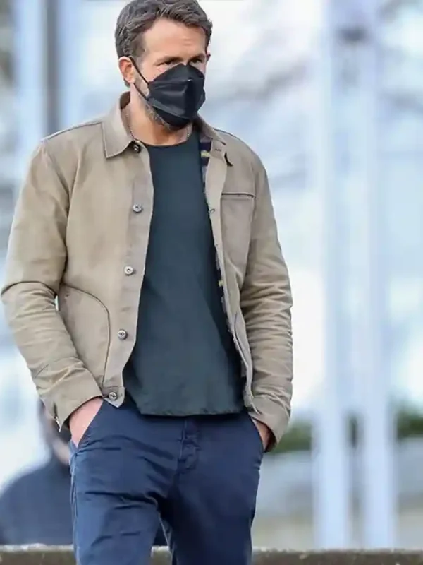 Ryan Reynolds The Adam Project Shirt Style Jacket