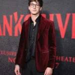 Ryan Thanksgiving 2023 Maroon Blazer
