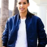 S.W.A.T. S02 Stephanie Sigman Blue Bomber Jacket