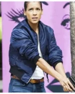 S.W.A.T. S02 Stephanie Sigman Blue Bomber Jacket