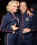 Sag Awards Ted Lasso Navy Blue Tracksuit