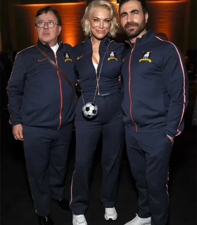 Sag Awards Ted Lasso Navy Blue Tracksuit