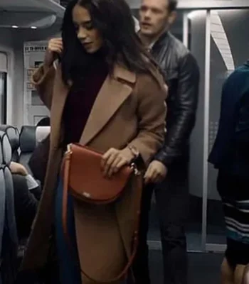 SAS Red Notice Dr. Sophie Hart Long Trench Coat