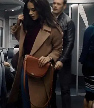 SAS Red Notice Dr. Sophie Hart Long Trench Coat