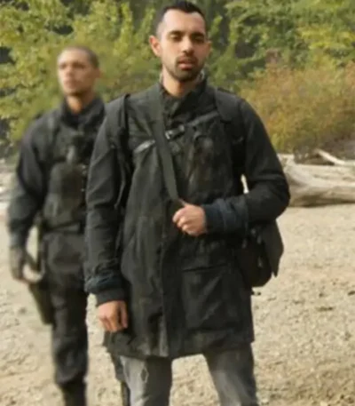 Sachin Sahel The 100 Dr. Eric Jackson Black Coat