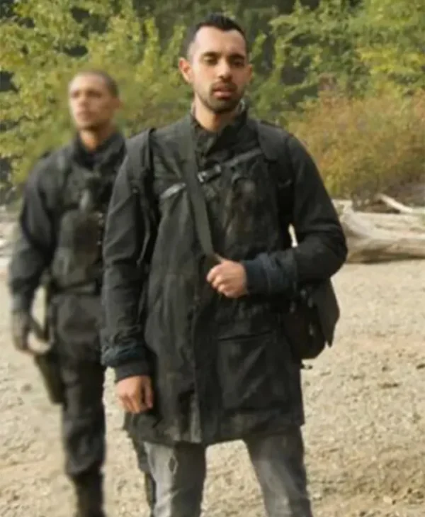 Sachin Sahel The 100 Dr. Eric Jackson Black Coat