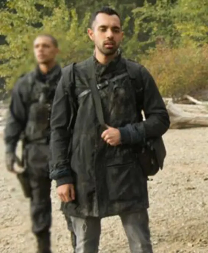 Sachin Sahel The 100 Dr. Eric Jackson Black Coat Sachin Sahel The 100 Dr. Eric Jackson Black Coat