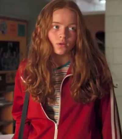 Stranger Things S02 Max Red Track Jacket
