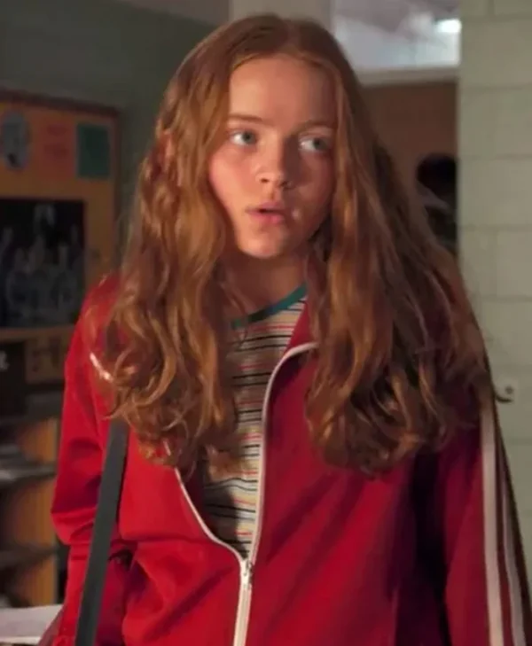 Stranger Things S02 Max Red Track Jacket