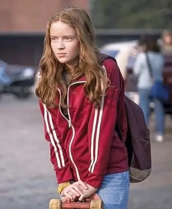 Stranger Things S02 Max Red Track Jacket