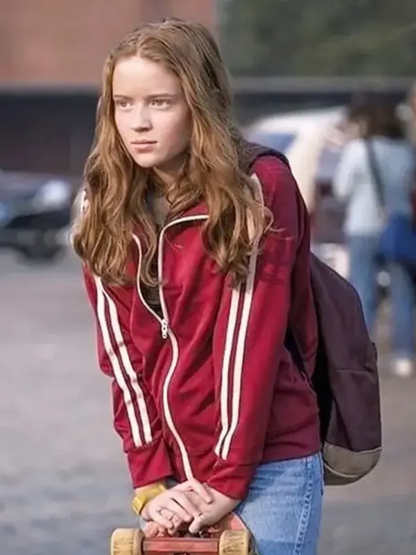 Stranger Things S02 Max Red Track Jacket