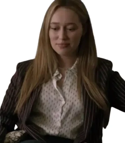 Saint X S01 Emily Black Striped Blazer