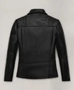 Salma Hayek The Hitman’s Wife’s Bodyguard Leather Black Jacket