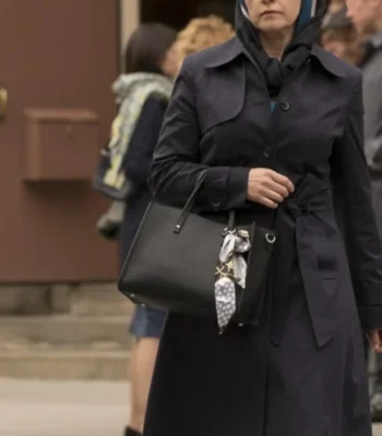 Salvation Katya Veselov Black Coat