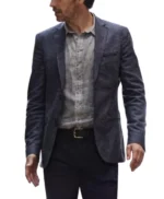 Salvation Santiago Cabrera Dark Grey Blazer Coat