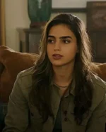 Sam Carpenter Scream Grey Cotton Jacket