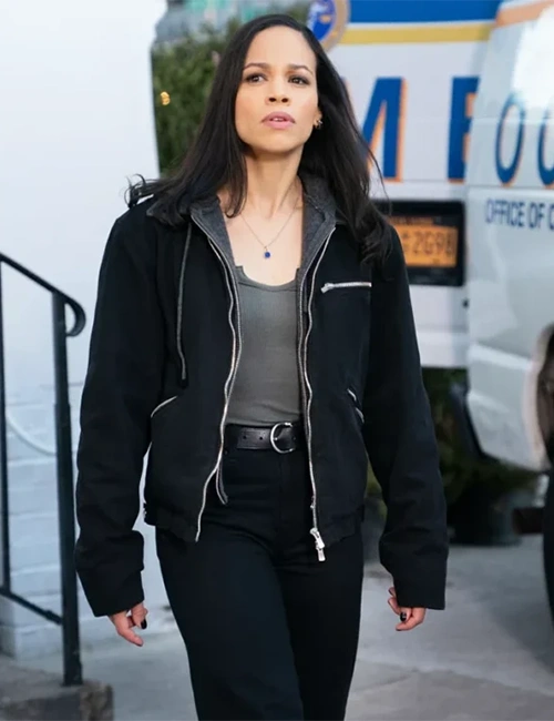 Samantha Reed The Equalizer S05 Black Jacket Samantha Reed The Equalizer S05 Black Jacket