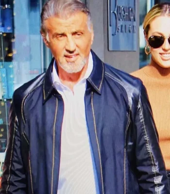 Samaritan Sylvester Stallone Blue Shirt Style Jacket