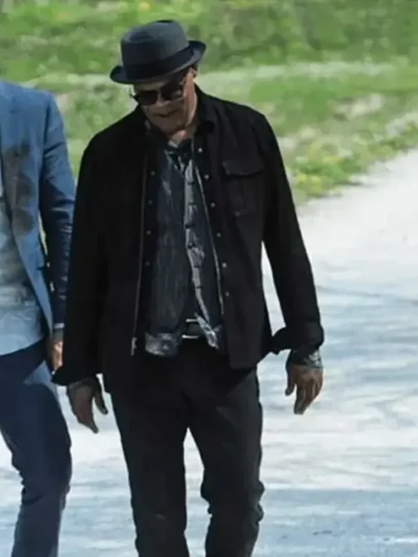 Samuel L Jackson The Hitman’s Wife’s Bodyguard Black Jacket