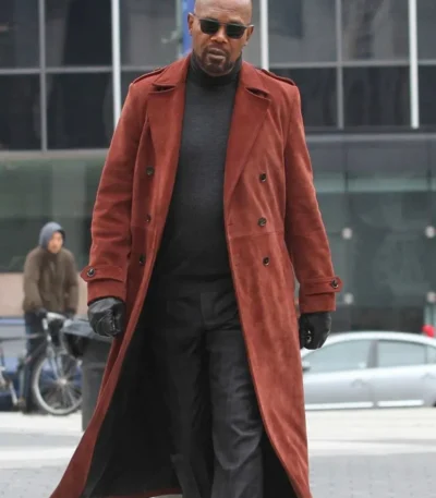 Samuel L. Jackson Shaft Trench Coat