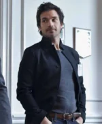 Santiago Cabrera Salvation Long Black Coat
