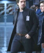 Santiago Cabrera Salvation Long Black Coat