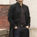 Santiago Cabrera Salvation Long Black Coat