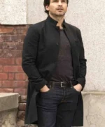 Santiago Cabrera Salvation Long Black Coat