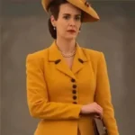 Sarah Paulson Ratched S01 Yellow Coat