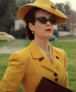 Sarah Paulson Ratched S01 Yellow Coat