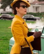 Sarah Paulson Ratched S01 Yellow Coat