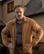 Scream 2022 David Arquette Brown Cord Jacket